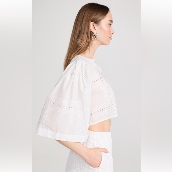 Elegant White Blouse for Women - Picture 5 of 9